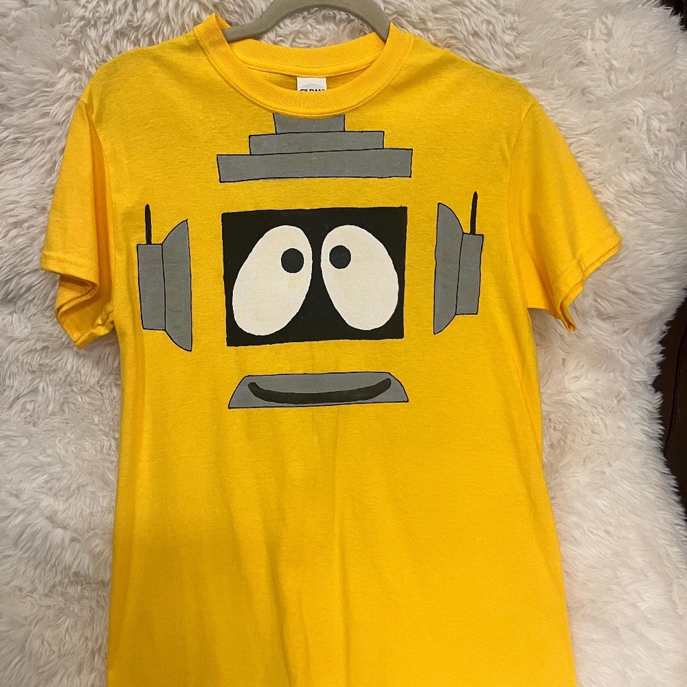 Yo Gabba Gabba Plex hand painted one of a kind t shirt